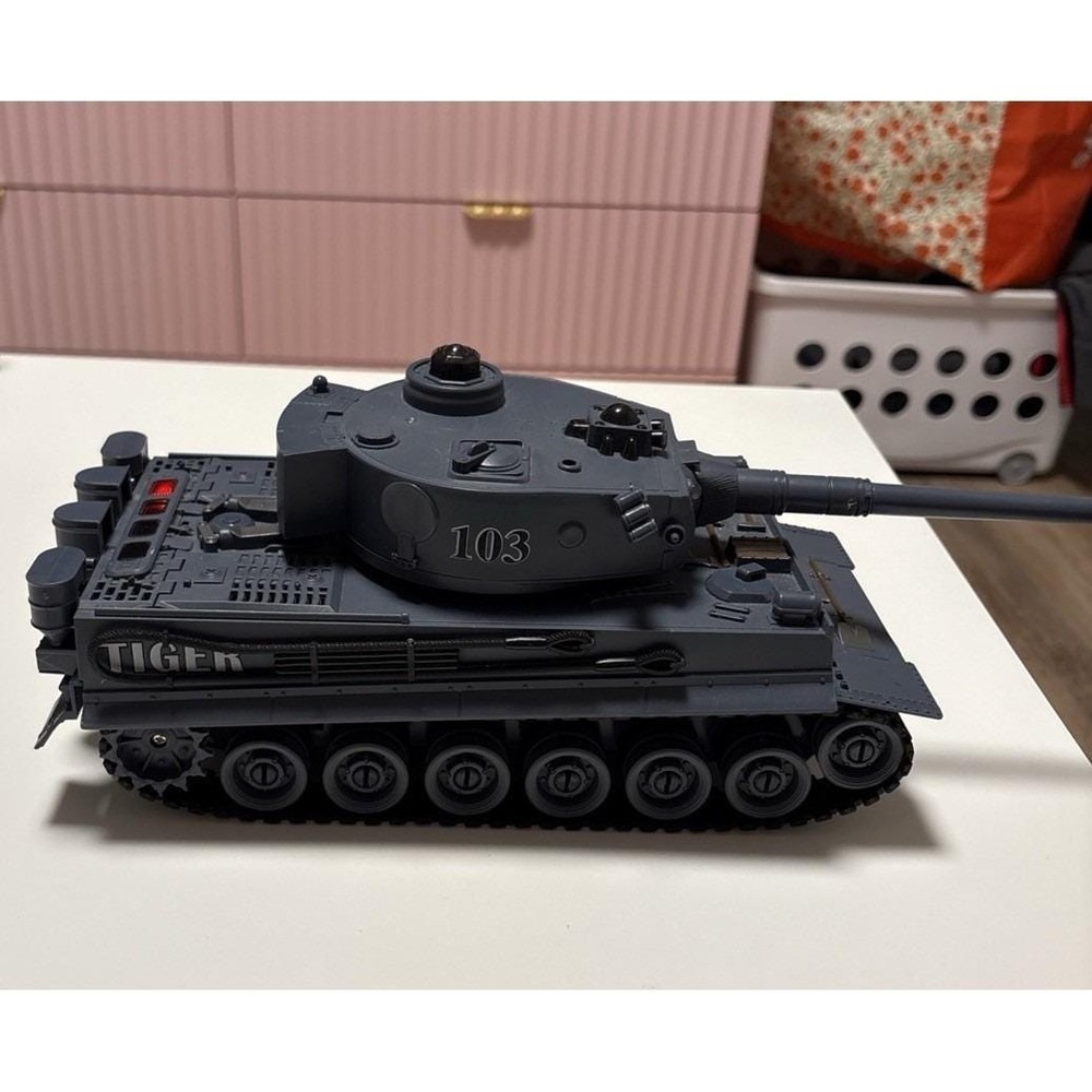 Tiger 103 Tank Interactive Battle Zegan New Battery No Controller